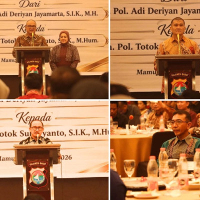 Malam Kenal Pamit Kapolda Sulbar, Momentum Perkuat Sinergi Antarlembaga