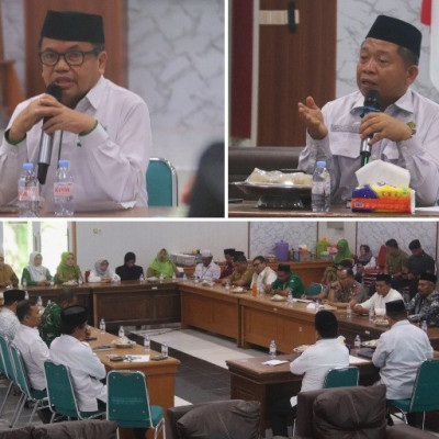 Perkuat Sinergi Instansi Vertikal dan Ormas Islam, Kanwil Kemenag Sulbar Bahas Tiga Program Prioritas Menteri Agama