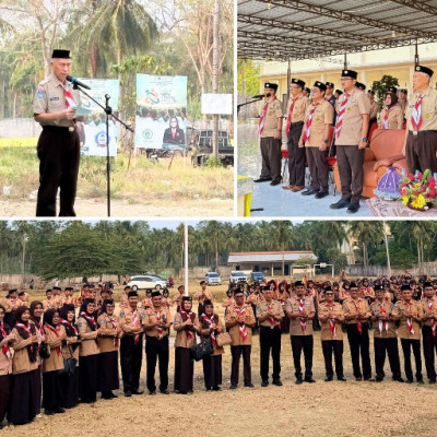 Kemah Santri 2026 Resmi Dibuka, Kanwil Kemenag Sulbar Perkuat Karakter Generasi Muda