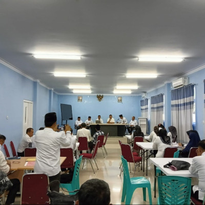 Bidang Pendidikan Madrasah Kanwil Kemenag Sulbar Gelar Rapat Koordinasi Di Majene